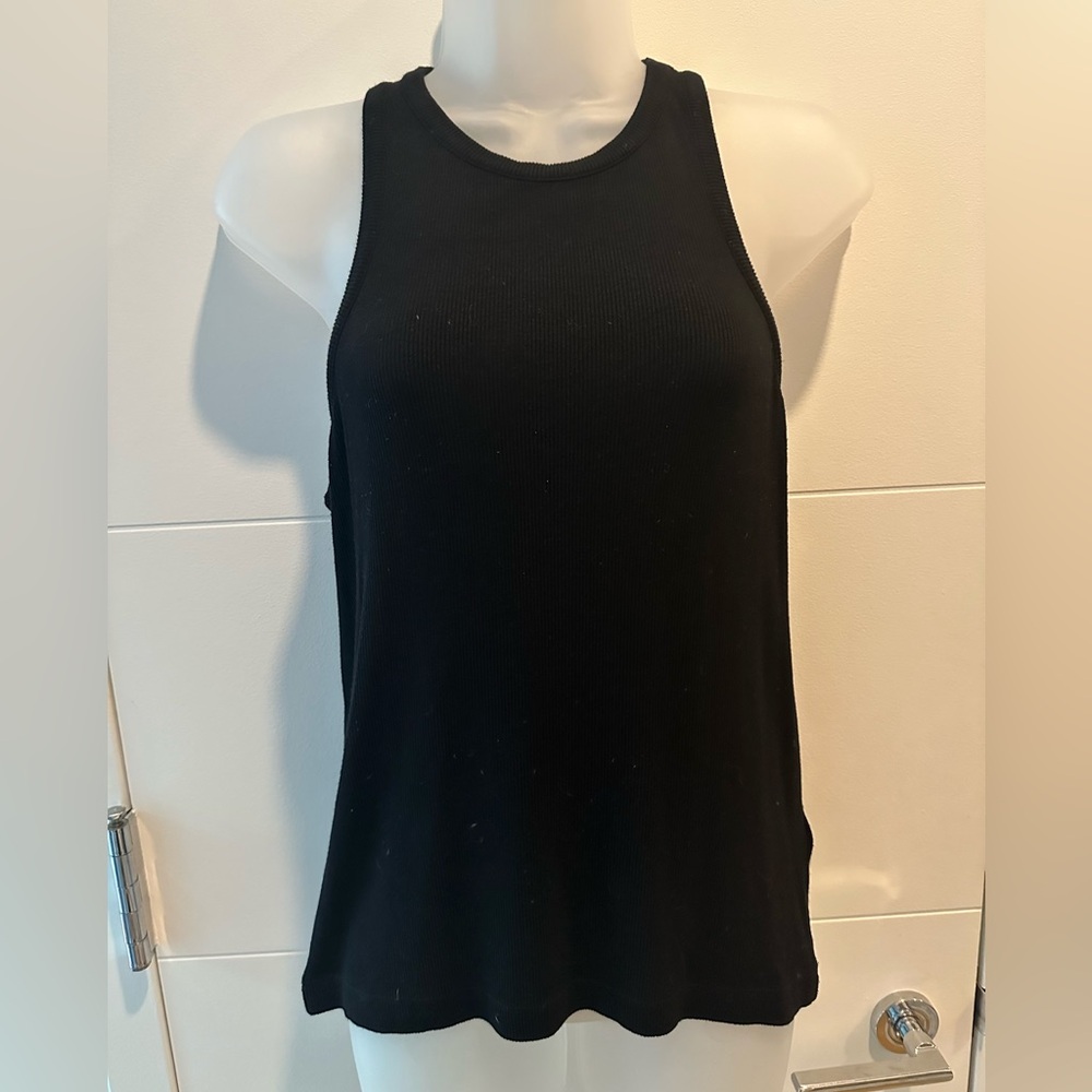 Reiss Black Tank Top - Size Large
